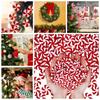 30/50pcs DIY Christmas Candies Pendant 4 Color Simulation Candies Christmas Decoration  New Year