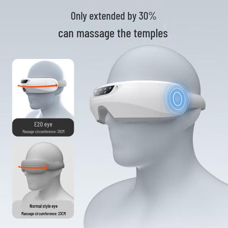 DiSi Smart Eye Massager with Hot Compress & Bluetooth CN Plug (adapter Included)