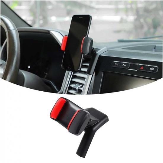 Interior Cell Mobile Phone Clip Bracket Holder Mount For Ford F150 2015-20 Black
