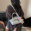 Casual Fashion Handbag New Commuter Versatile Solid Color Shoulder Messenger Bag