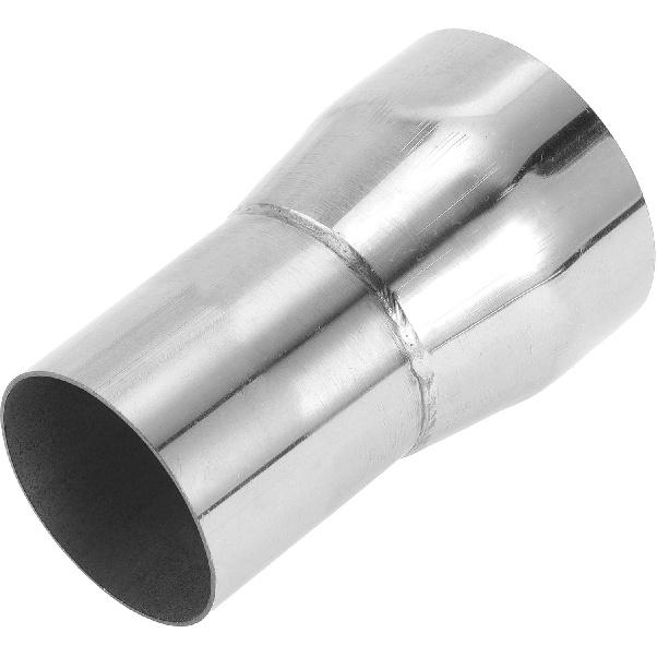 Motoforti 4  OD to 5  OD Mandrel Exhaust Pipe Adapter Concentric Reducer Car Exhaust Pipe Tubing Piping Adapter 4inch/100mm Length T304 Stainless 2   OD to 2.35   OD