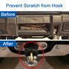Durable Universal Rubber Winch Cable Hook Stopper Line Saver for Can-am X3 for Honda for Polaris RZR For ATV UTV Winches