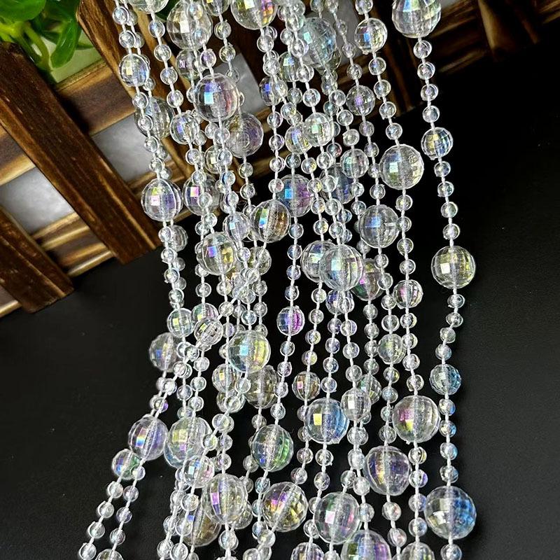 

Акриловая шторка из бусин и хрустальное украшение прохода для свадеб и праздников