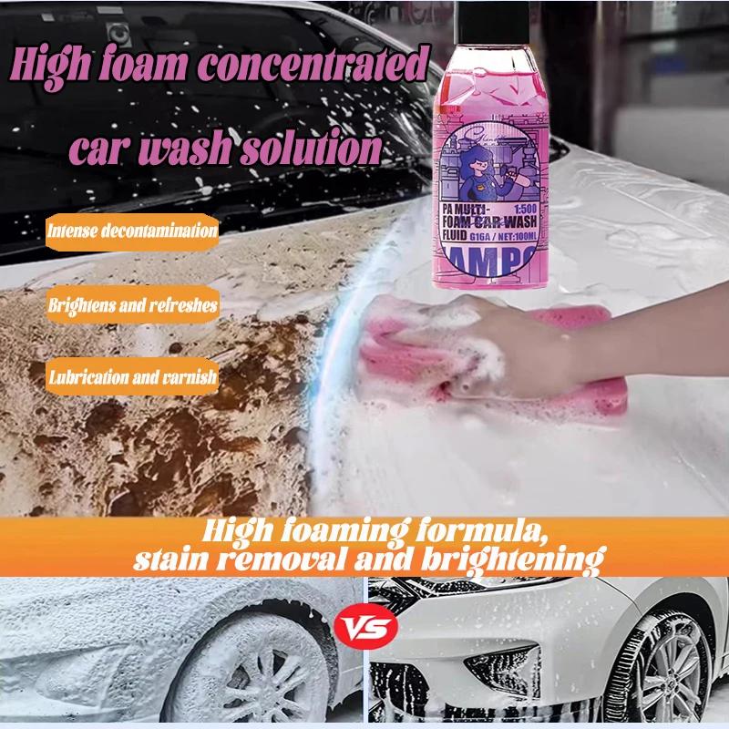 Large Capacity Multi-purpose Foam Cleane Concentrated Liquid Paint & Water Stain Remover Car Wash Supplies for Cars, Trucks