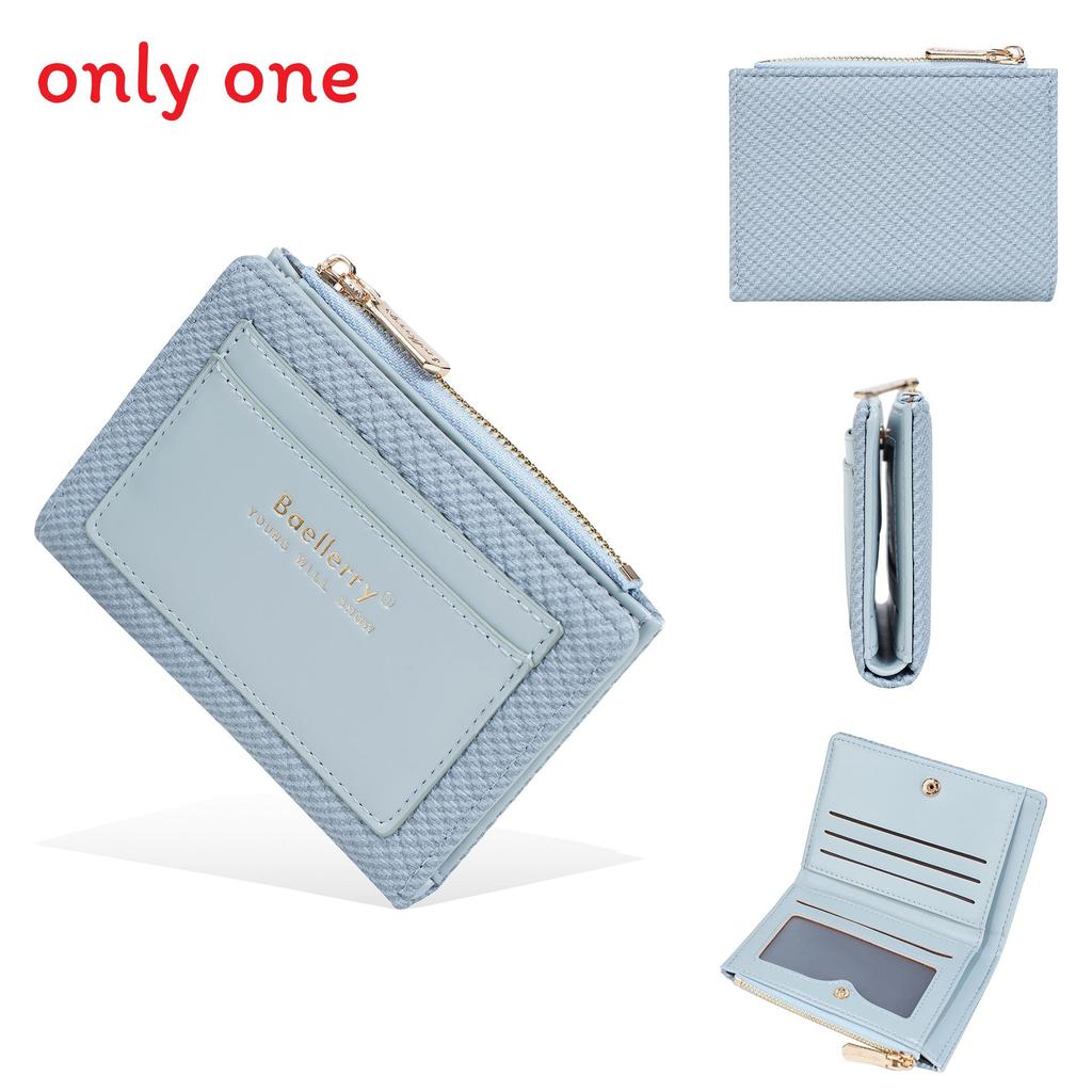 Womens Pu Wallet With Multi Card Slots And Zipper For Daily Use