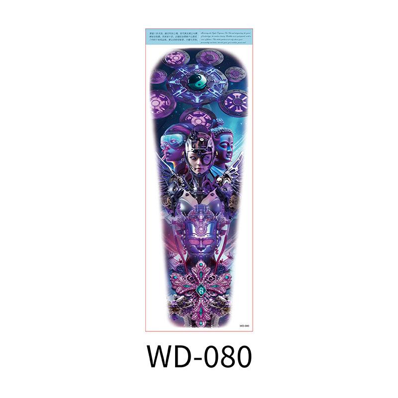 Festival Water Transfer White Paper Tattoo Sleeves | Custom Full Arm Designs | Waterproof & Realistic Fashionable