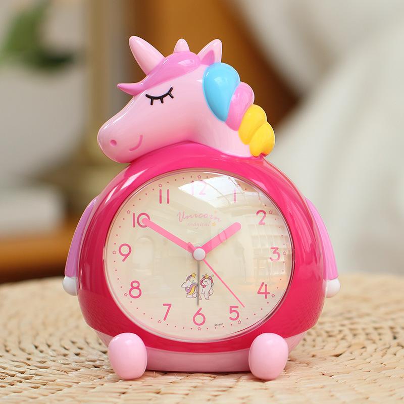 

Будильник Милый Креативный Студенческий Многофункциональный Бесшумный Прикроватный Светящийся Ленивый Мультяшный Говорящий Детский Настольный