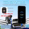 New QC3.0 Motorcycle USB Charger 12V Waterproof PD3.0 Port Socket Handlebar Quick Charger Adapter W/ Voltmeter Moto Accessories