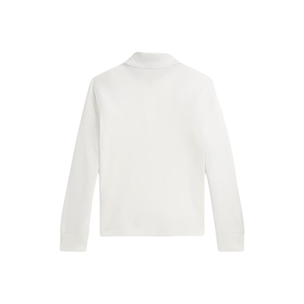 Polo Ralph Lauren Solid Cotton Interlock Quarter-Zip Pullover Long Sleeve Kids Tops 323981279-002