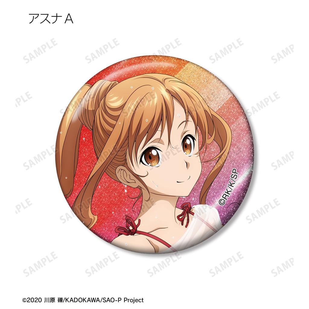 Sword Art Online Original Illustration Water Gun Battle Trading Glitter Can Badges Box of 16 Ver.