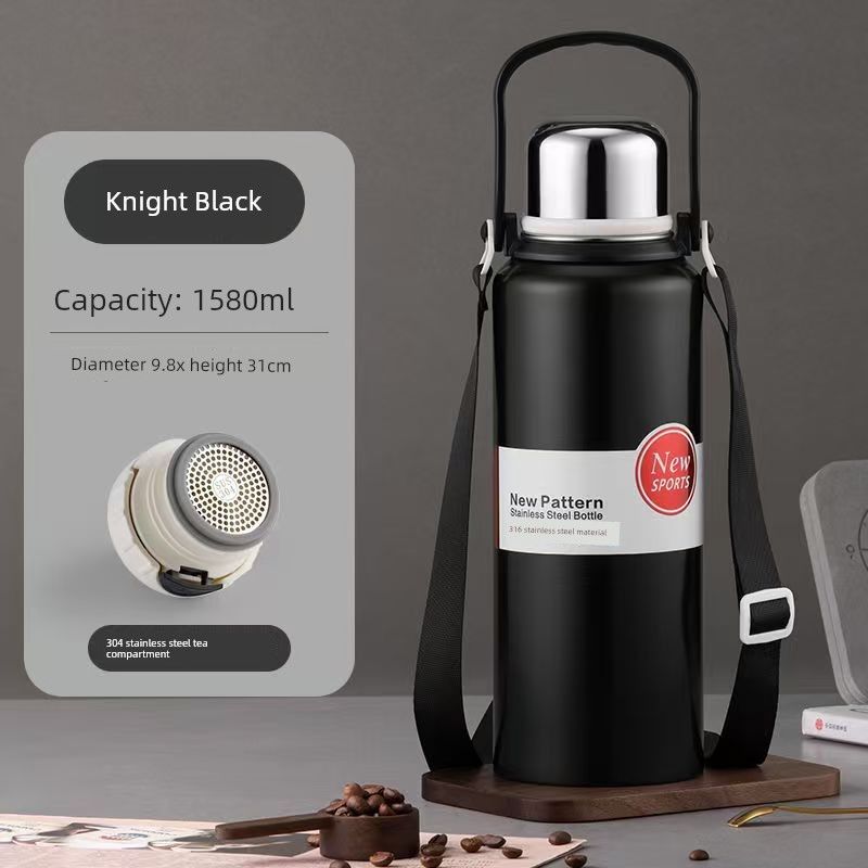 Stainless Steel 316 Large Capacity Vacuum Cup for Male and Female Students Good-looking Tea Cup Portable Car Outdoor Kettle