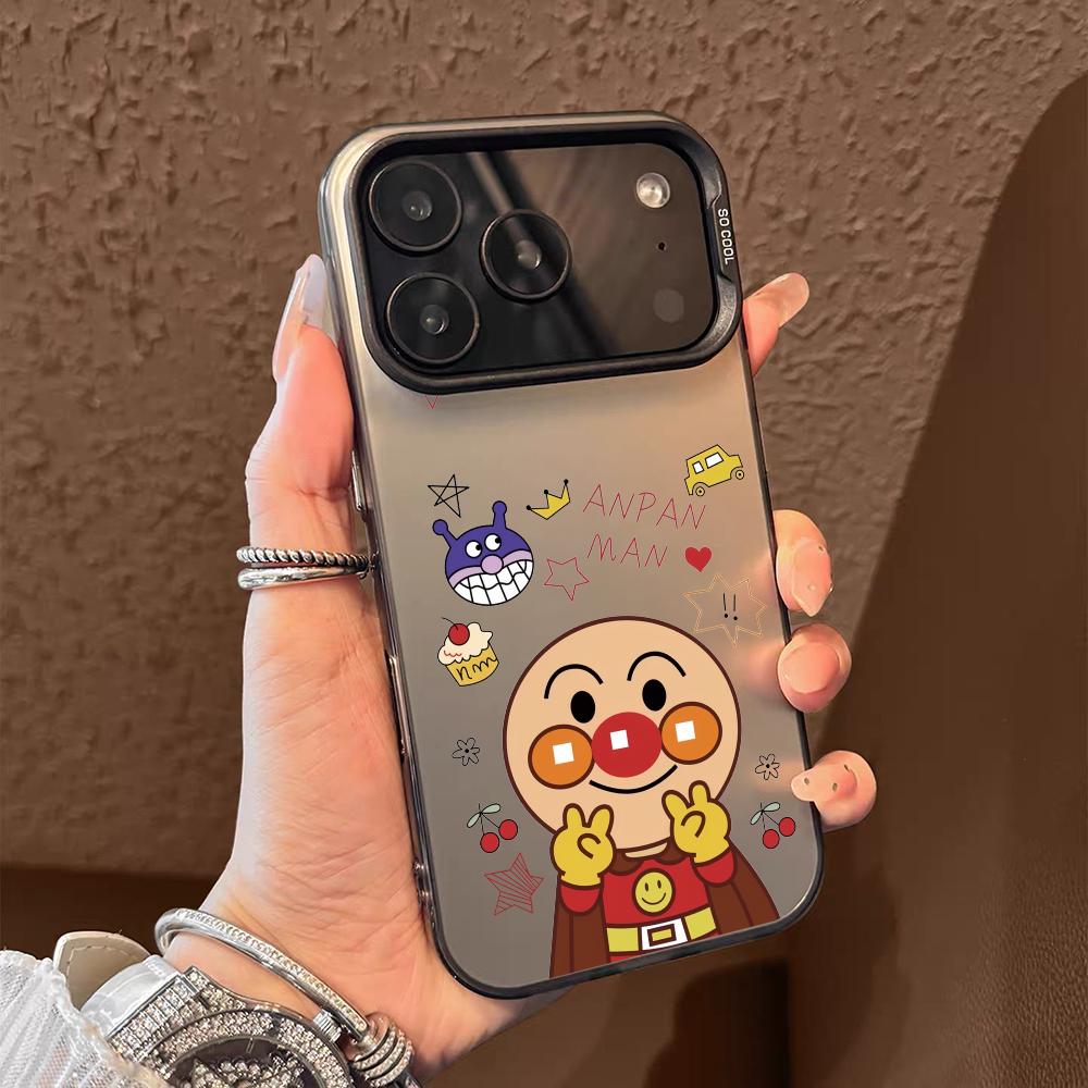 Anime A-Anpanmans Cute Phone Case For iPhone 17 16 15 14 13 12 11 Pro Max Air Matte Laser Aurora Shockproof Funda