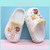 Stylish Summer Children's Hole Shoes For Girls With Soft Anti-slip Eva Sole