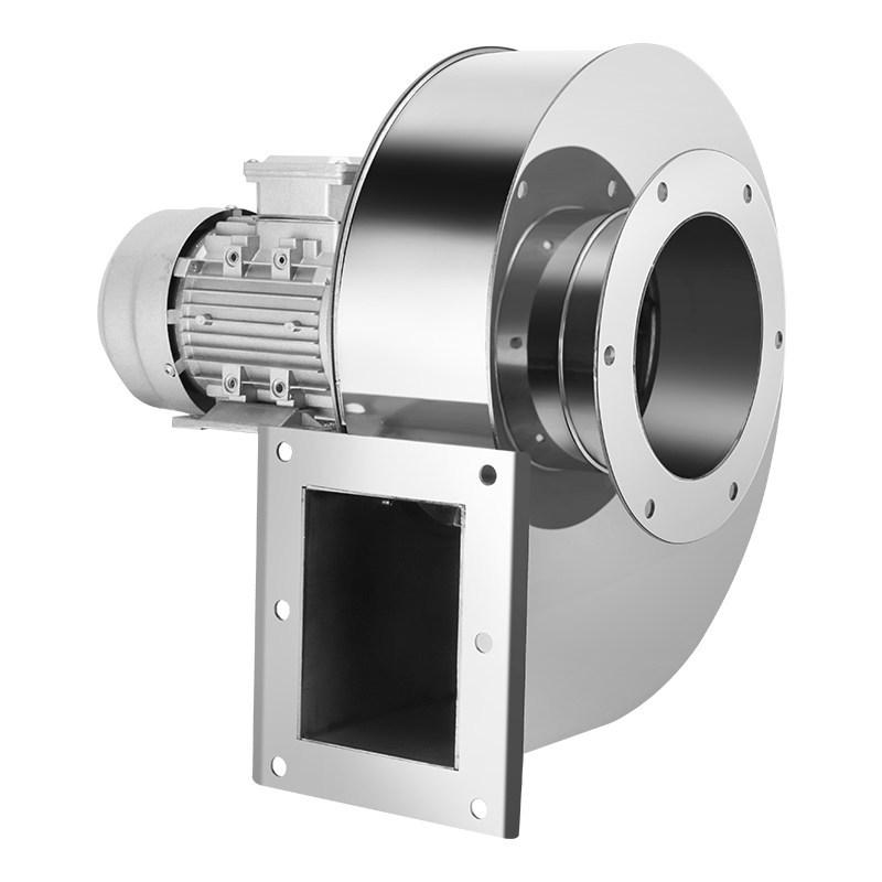304 Stainless Steel High Temp Resistant Industrial Centrifugal Fan for Chimney Circulation, 380v Small Boiler Draft Fan