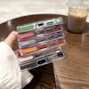 Magnetic Ring Phone Case for Samsung S26 Ultra/S25 Plus/S24+ - HD Transparent, High-Quality Hard Shell