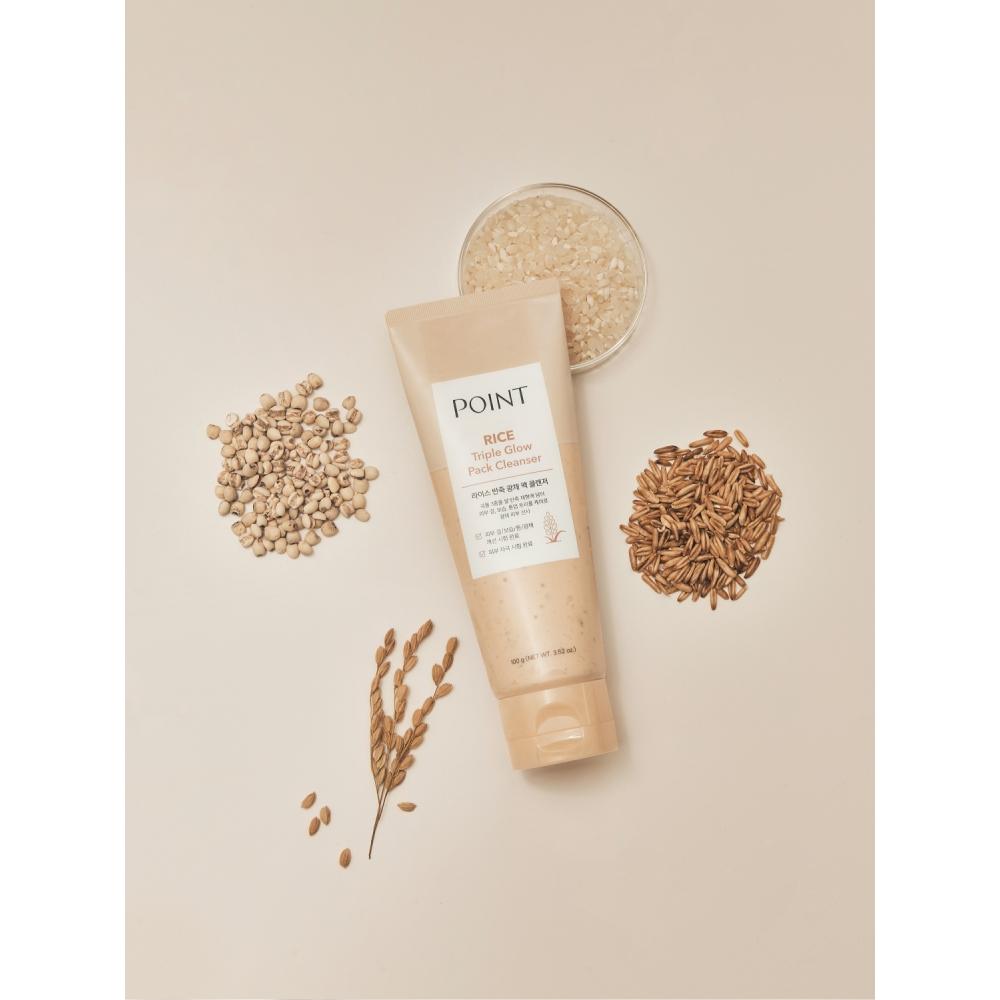 Point Rice Dough Radiance Pack Cleanser 100g