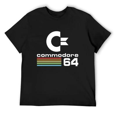 Commodore 64 T-Shirt, Vintage-Kleidung, individuell gestaltetes Herren-T-Shirt, Oversize-Kleidung für Herren