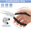 6 in 1 Round Nose Pliers Making Jump Rings Forming Bends Bail Making Pliers Loop Making Six Dan Wire Wrapping Pliers