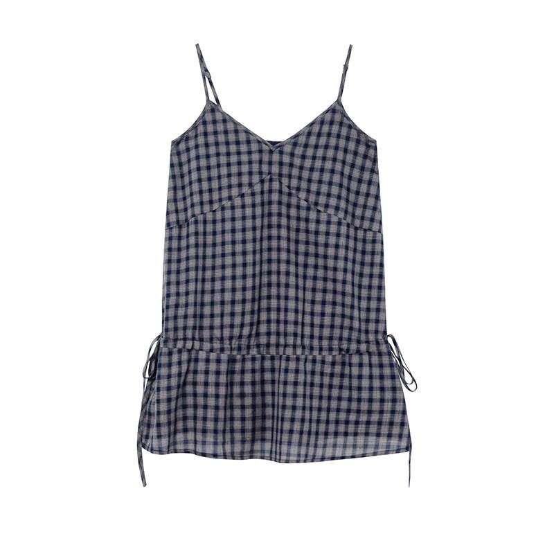 Canon Striped High-Waisted Plaid Camisole Top - Women s Summer 2026 Petite Style S