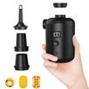 Double Motor Outdoor Air Pumps Compacts Light Weight Camping Light Hook For Inflatable Mattress Pool Rafts