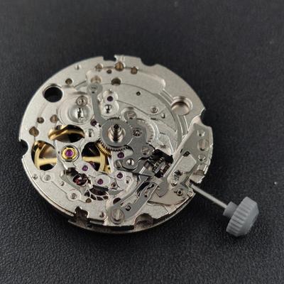 Japan Genuine Miyota 82S0 Automatic Movement 21 Jewels Self-winding Mechanical Mechanism 82S0 Silver/Gold Version High Accuracy