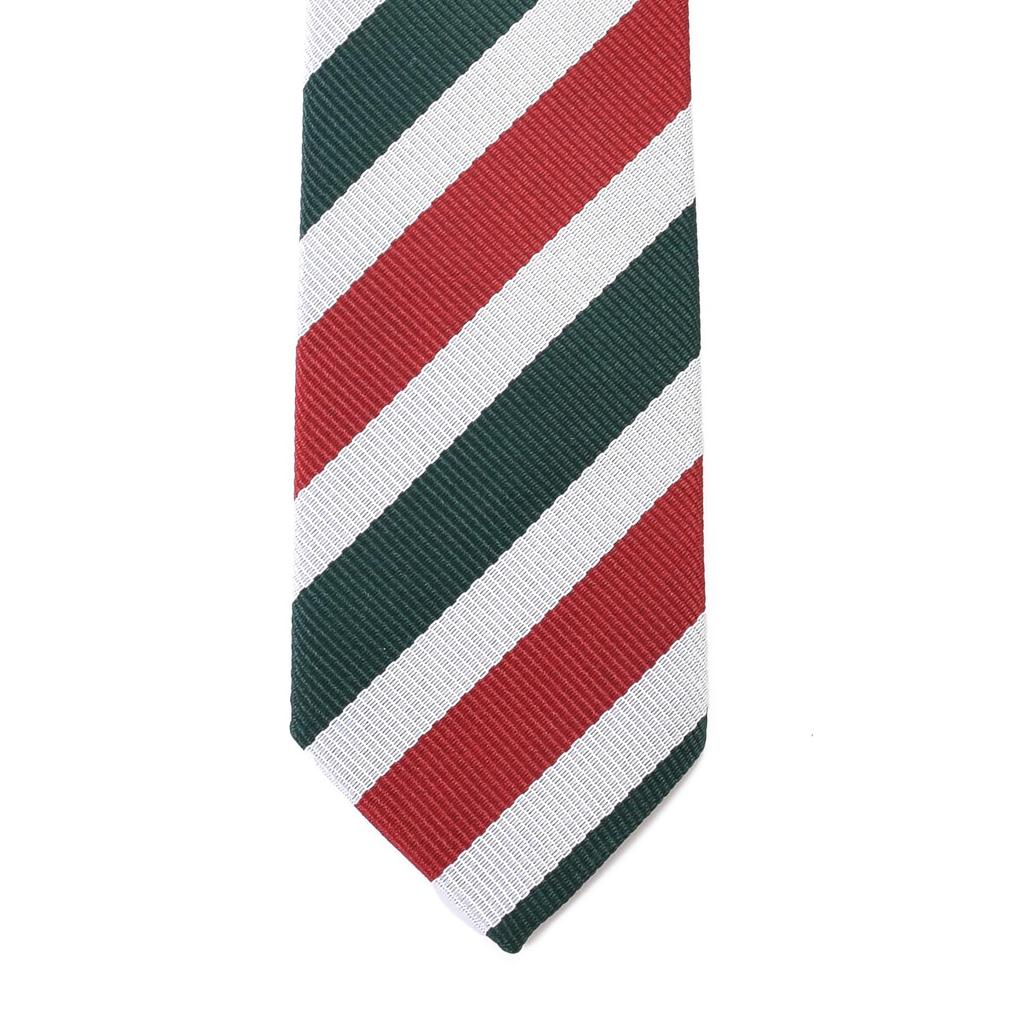 Rachel Narrow Tie, Slim Fit, Made in Japan, Washable, Slim, Glossy, Striped (J Pattern)
