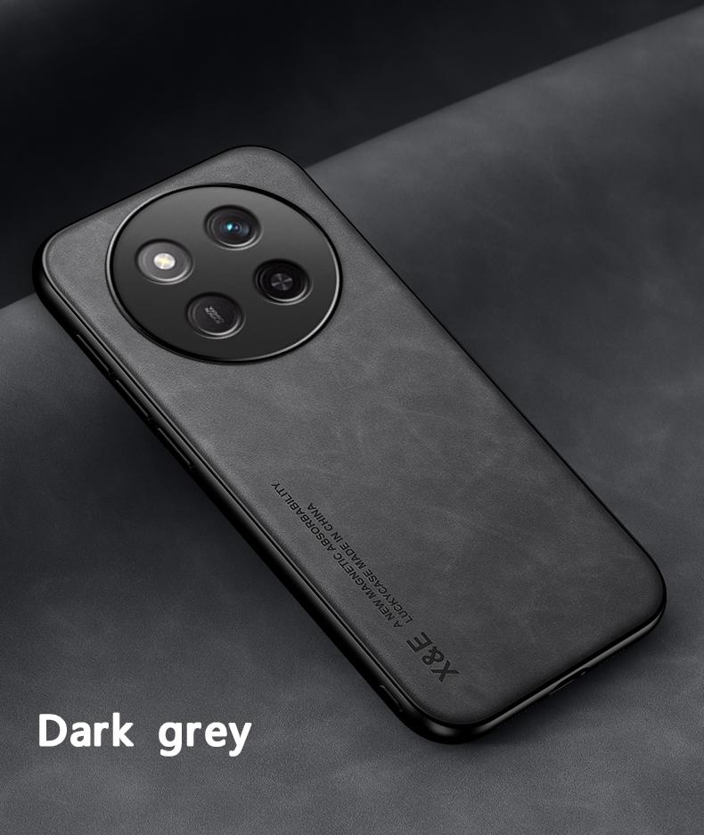 PU Leather Phone Case For Xiaomi Redmi Note 14 Pro Plus 5G 4G Skin Feeling Back Cover Silicone Full Protection Case Funda