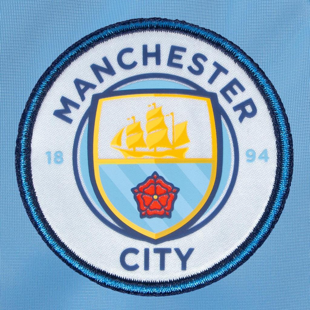 Manchester City FC Boys Retro Track Jacket