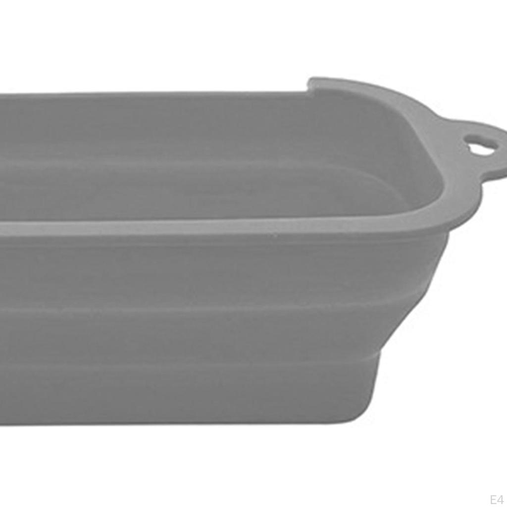 Fettkoppinnlegg Oppsamler Sammenleggbar Varmebestandighet Bærbar Grillbrett Dryppanne