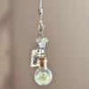Green Apple Girly Heart Handmade Mobile Phone Case Pendant Mobile Phone Chain Bag Camera Pendant Pendant Small Fresh