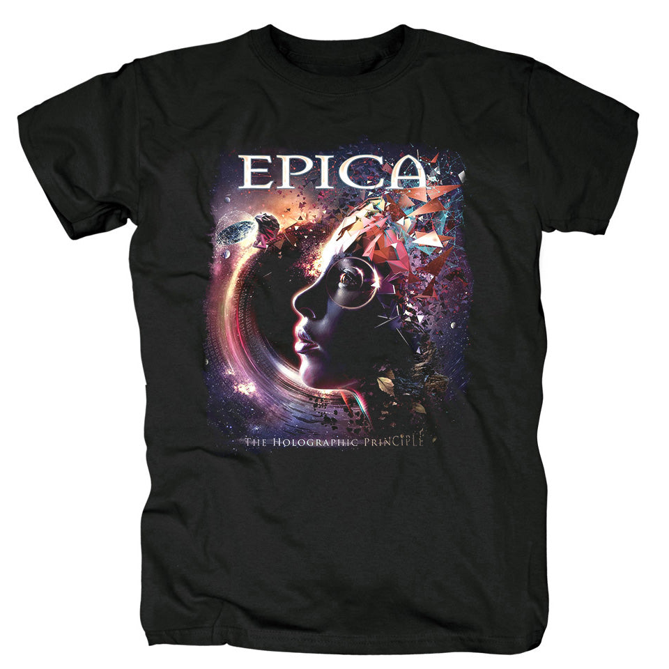 Epica  ARCANA Band TShirt  Cotton Graphic Tee Unisex Women Summer Streetwear Top