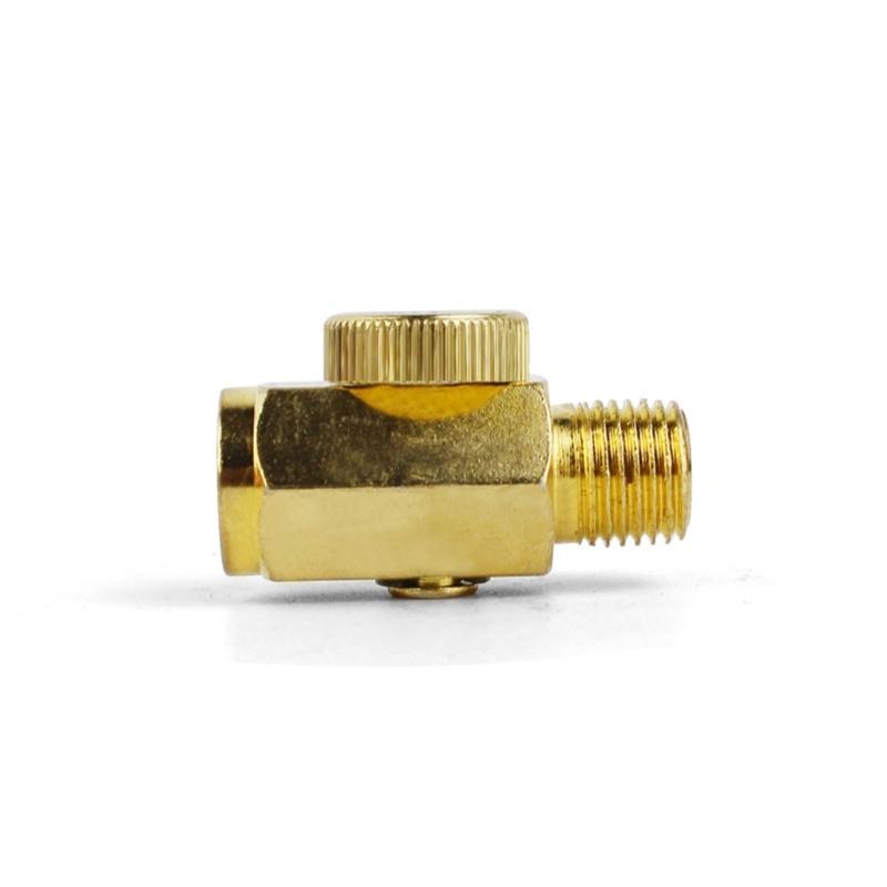 Accuracy Air Pressure Regulator Valves with Double Threaded Ports 1/4 Inch Threads Easy to Use for Engines & Motors