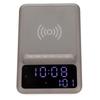 Alarm Clock Charger Fast Multi Functional Bluetooth Speaker Clock with Wireless Charging Function for Mobile Phones