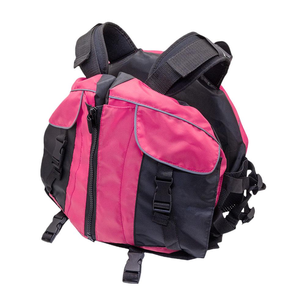 

Portable Swim Jacket Swimming Life Vest Adjustable Water Sports Safety Vest Floating Life Vest for Snorkeling Swimming Kayaking розовый