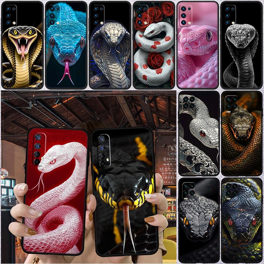 BH15 Cobra Snake Phone Case for Samsung Galaxy A11 A12 A13 A15 A52S A53 A55 A56 A70 A71 A72 A73 F06 F16 F56 S10 Plus S10e