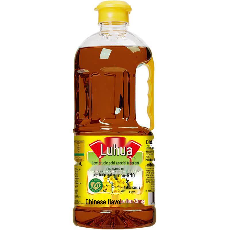 Luhua Low Erucic Acid Special Fragrant Rapeseed Oil 2L