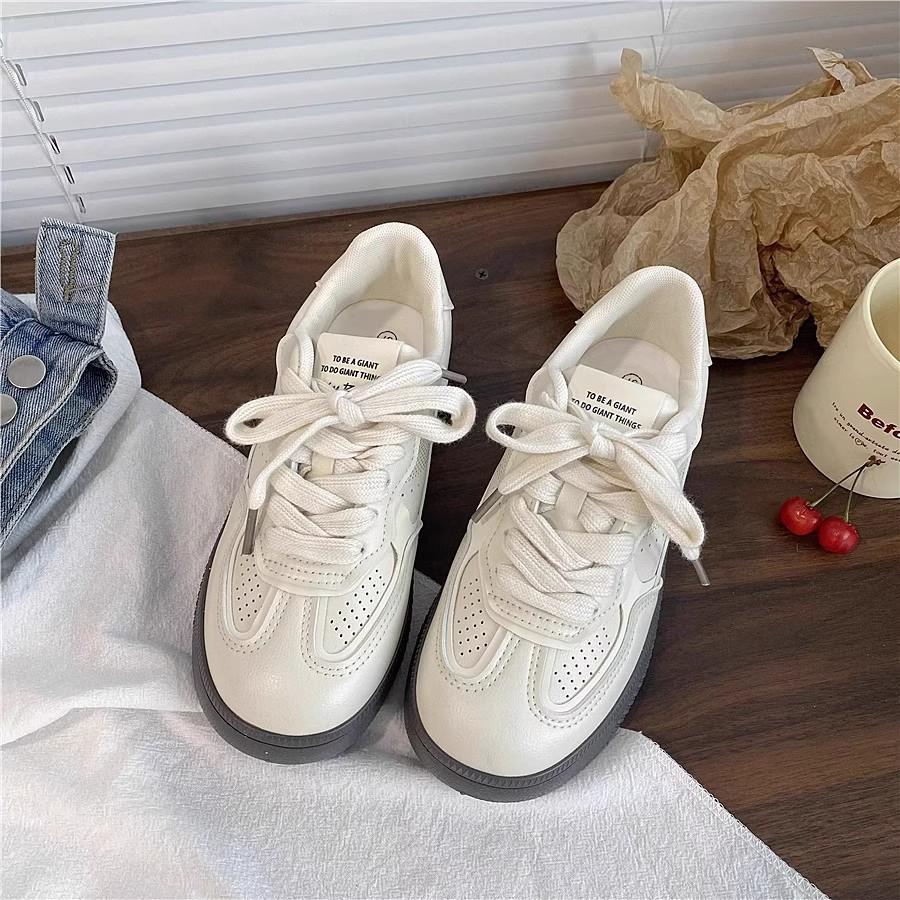 thick-soled tide board shoes women's summer new soft-soled breathable sports little white shoes