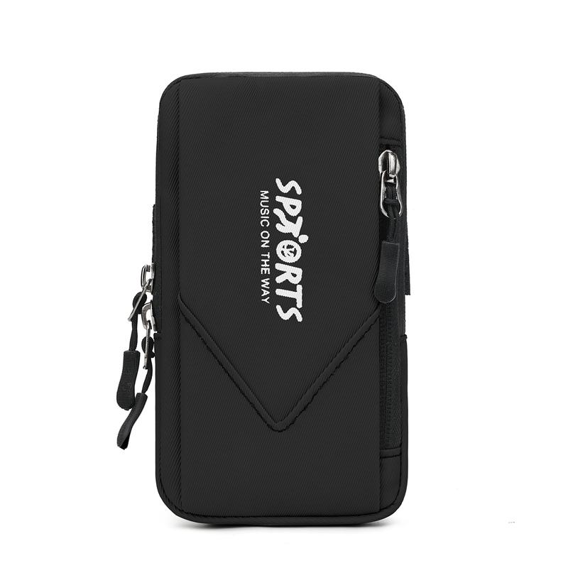 Sports Running Mobile Phone Bag Mini Men's Women's Portable Wrist Arm Polyester