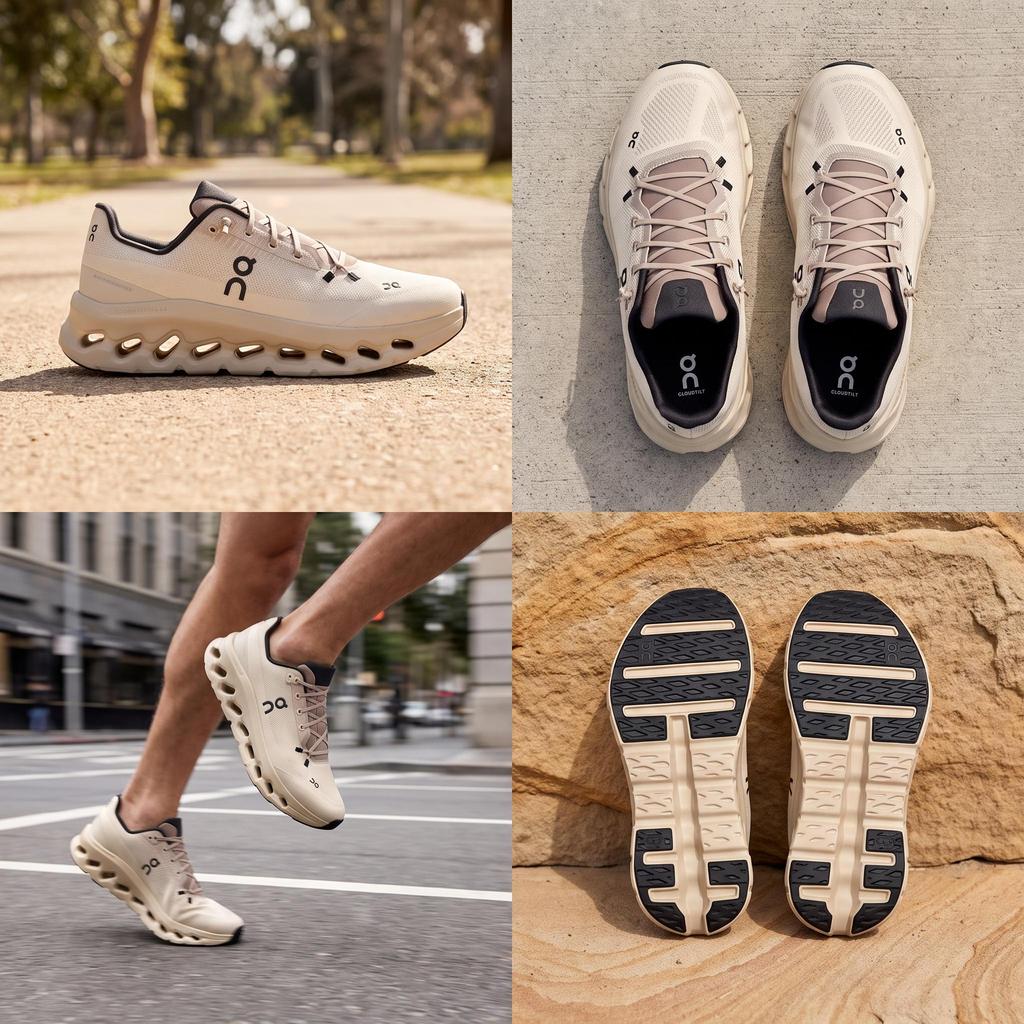 ON Cloudtilt Cinder Sand Herren Sneaker Creme 3ME10103284