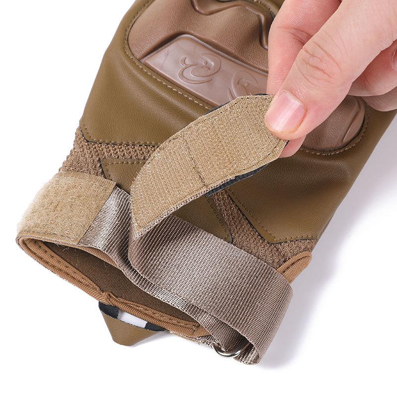 Tactical gloves men's outdoor riding motorcycle sports non-slip, windproof and wear-resistant fighting hard shell protective full finger