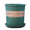 Durable Plastic Resin Plant Pot for Small Succulents & Large Bonsai, Breathable & Thickened for Balcony or Desktop Use.