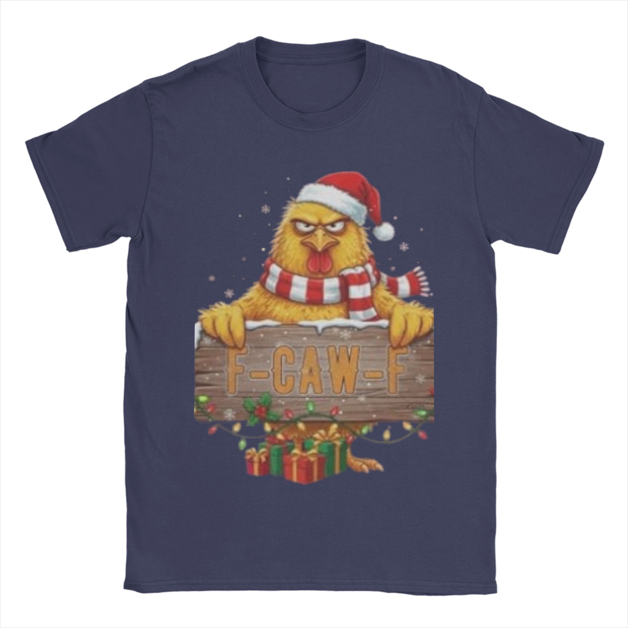 FCawF Rooster Funny Chicken Meme Cotton TShirt for Mens Summer Vintage TShirts O Neck Trendy Cool Tees Oversize Clothing S