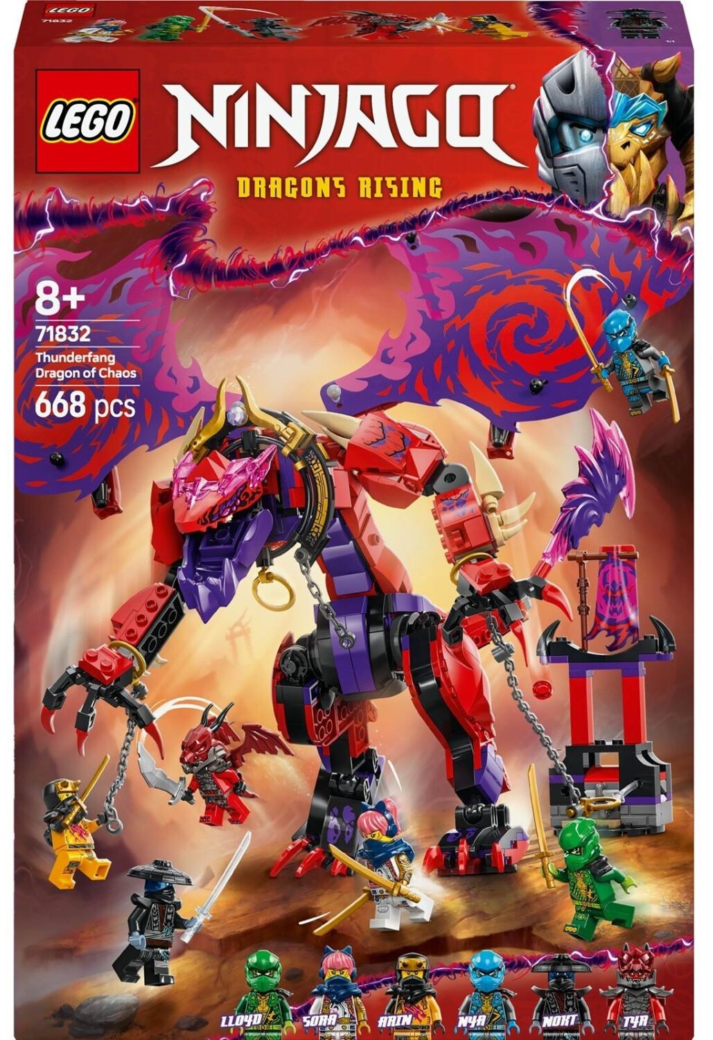 

LEGO конструктор Ninjago – Дракон Хаоса Громовой Зуб (71832)