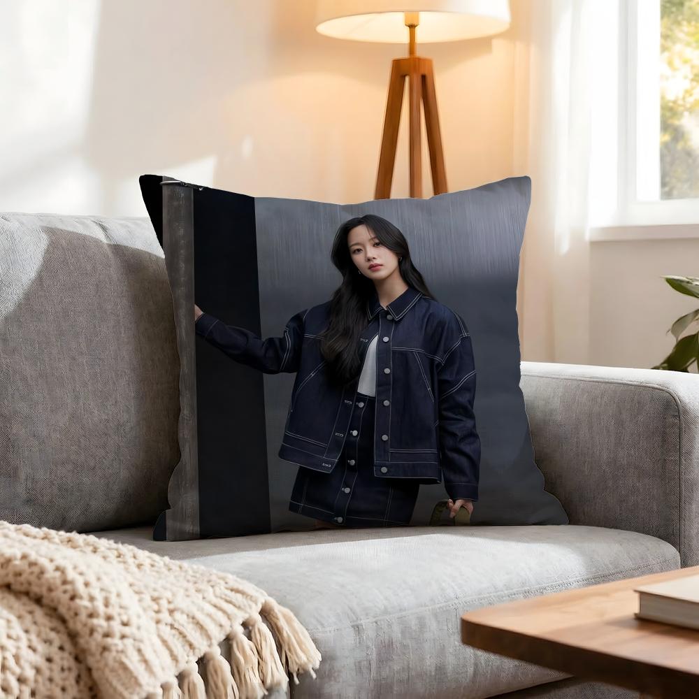 Star Mun Kayoung Cushion Cover 1Pcs Decorative Covers Soft Cushion Case For Sofa Couch Decor 40X40 45X45 Pillowcases