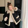2023 Winter Women's Retro Lambswool & Cotton-Padded Jacket