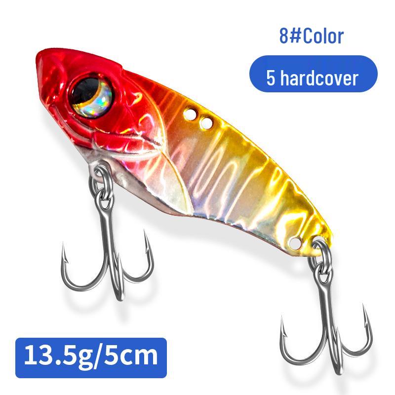 VIB Hard Bait Lure: Copper Sound, Snake Tail Lead Sinker, Long Cast, Outdoor Bionic Artificial Fishing Bait