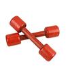 Comfortable Grip Round Square Head Children Fitness Dumbbell Smooth No Burrs Kindergarten Physical Exercise Wooden Dumbbell Training Equipment