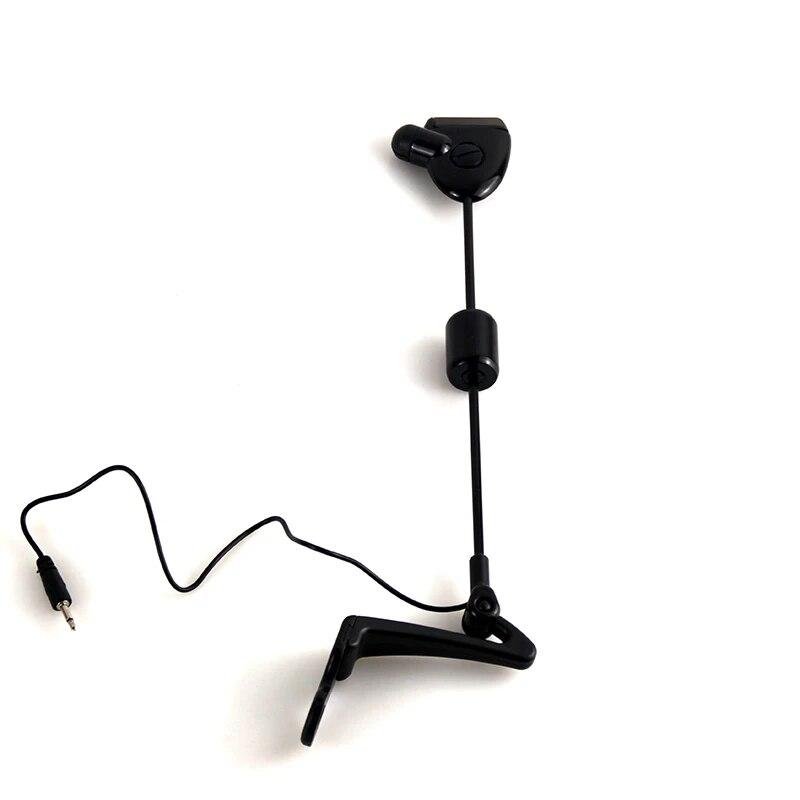 Set Swinger da Pesca Indicatore di Abboccata Swinger 4 Colori Indicatore Illuminato a LED Attrezzatura da Pesca alla Carpa Custodia con Cerniera Qualità