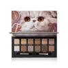 Perfect Diary DiaryCommuter Standard Natural Animal Eyeshadow Palette Popular Eye Makeup High Pigmentation Long-lasting Warm Autumn (Cat)