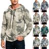 Herren-Hoodie in Farbe, lockere Passform, mit Tasche und Kordelzug